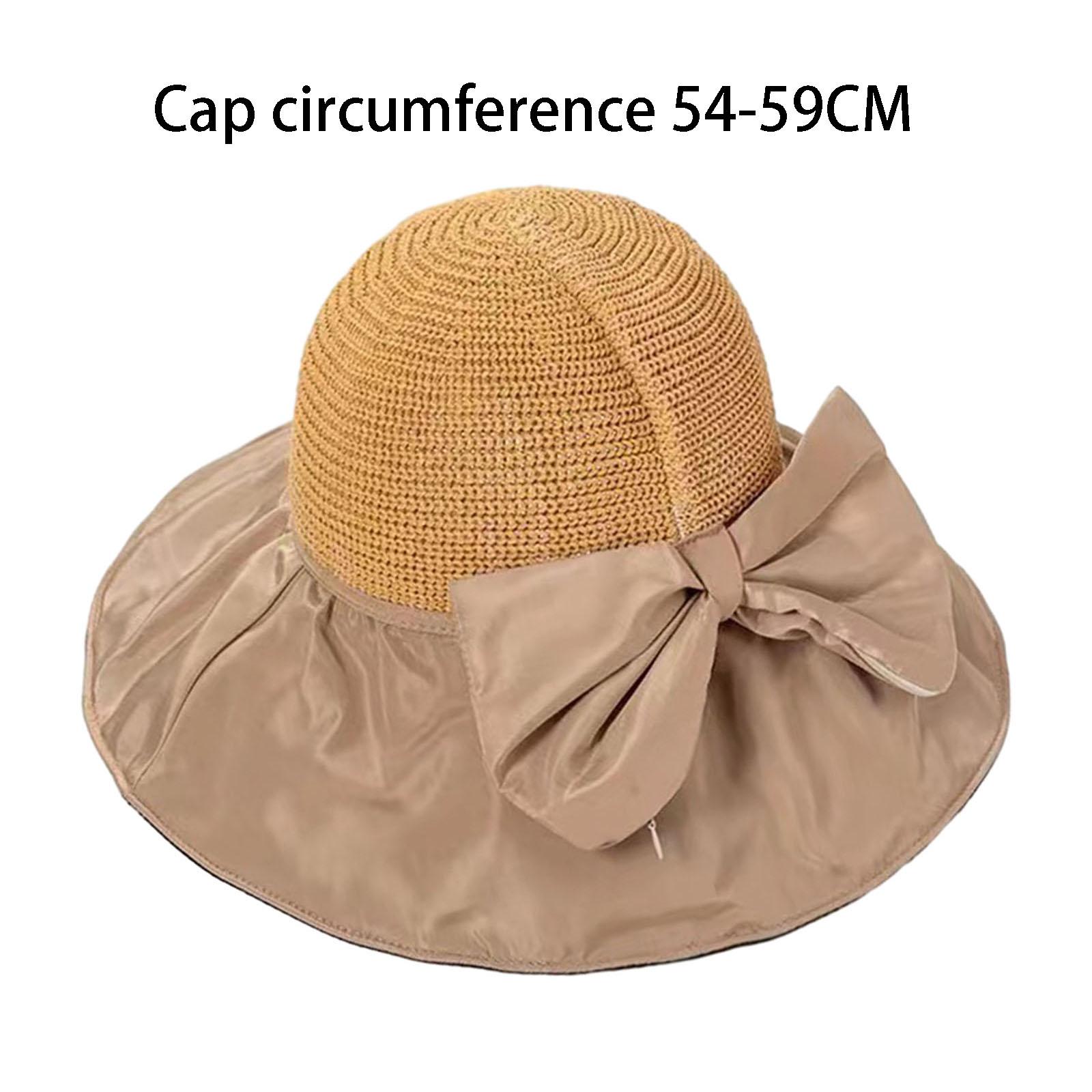 Hat Floppy Wide - レディース ワイドブリム サンハット フロッピービーチハット 快適なカジュアル日焼け防止フィッシングキャップ 通勤用