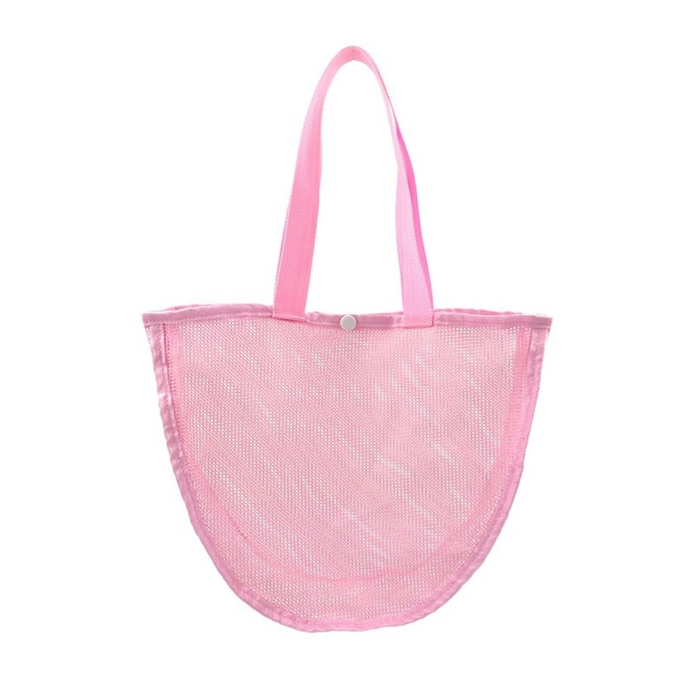 ドーパミン軽量無地メッシュポーチ大容量再利用可能ビーチバッグ - Tote Bag Beach のレビューと価格